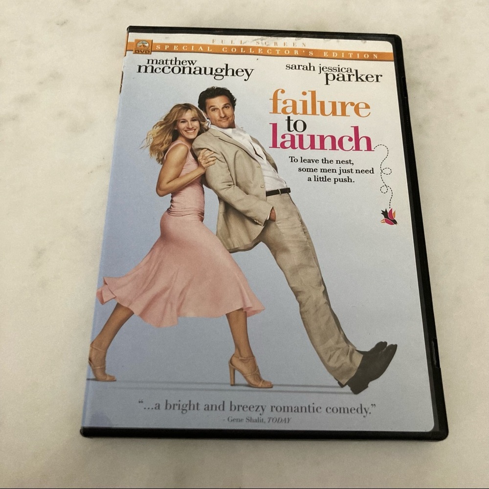 🛍🏙3️⃣ for $1️⃣5️⃣ Failure to Launch DVD